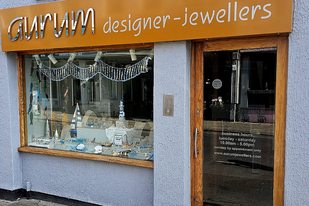 Aurum designer-jewellers_Worthing_Exterior — Aurum designer-jewellers — wedding jewellery in Worthing, West Sussex