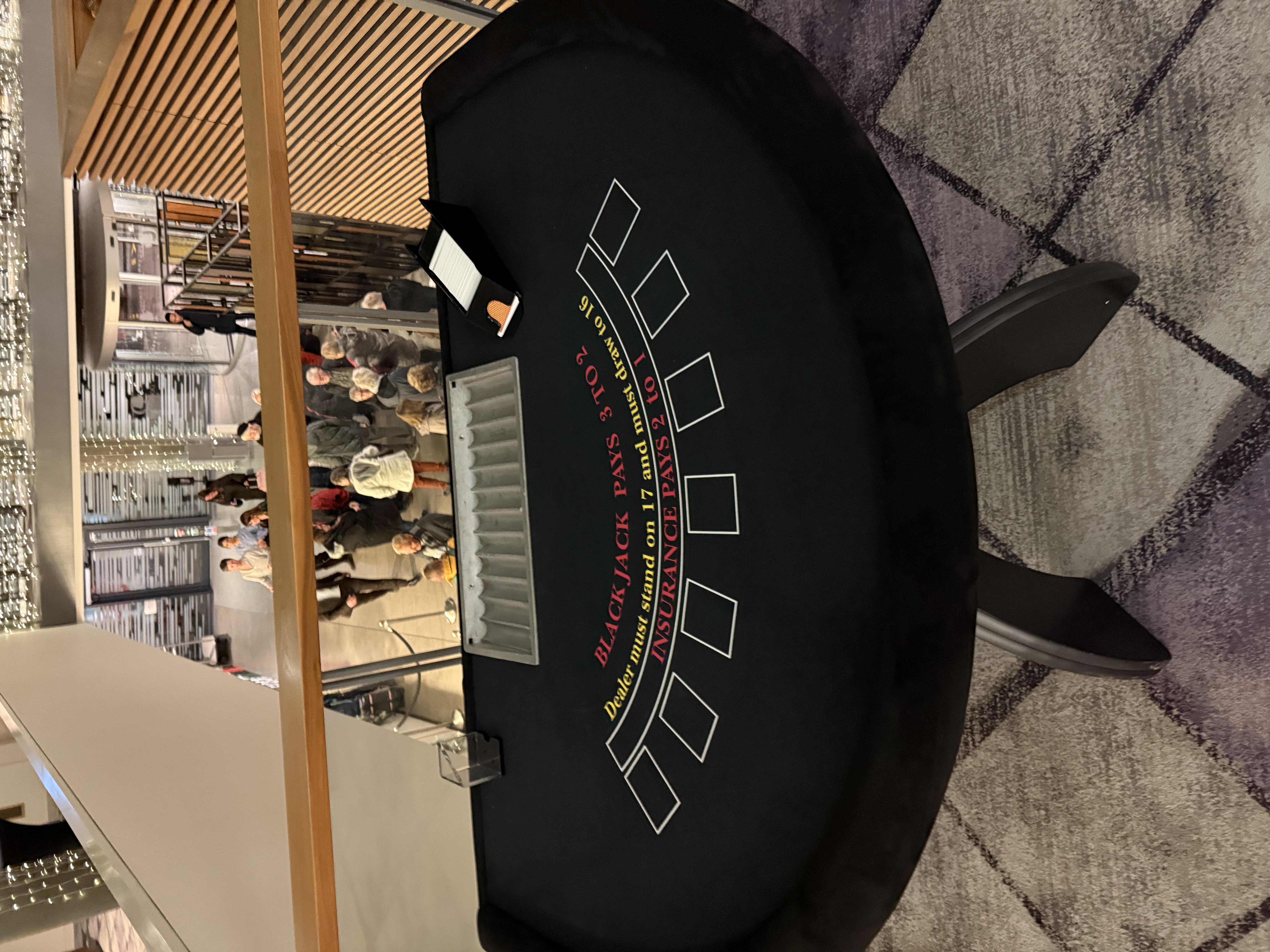 Blackjack table hire — Premium Fun Casino, London, greater_london