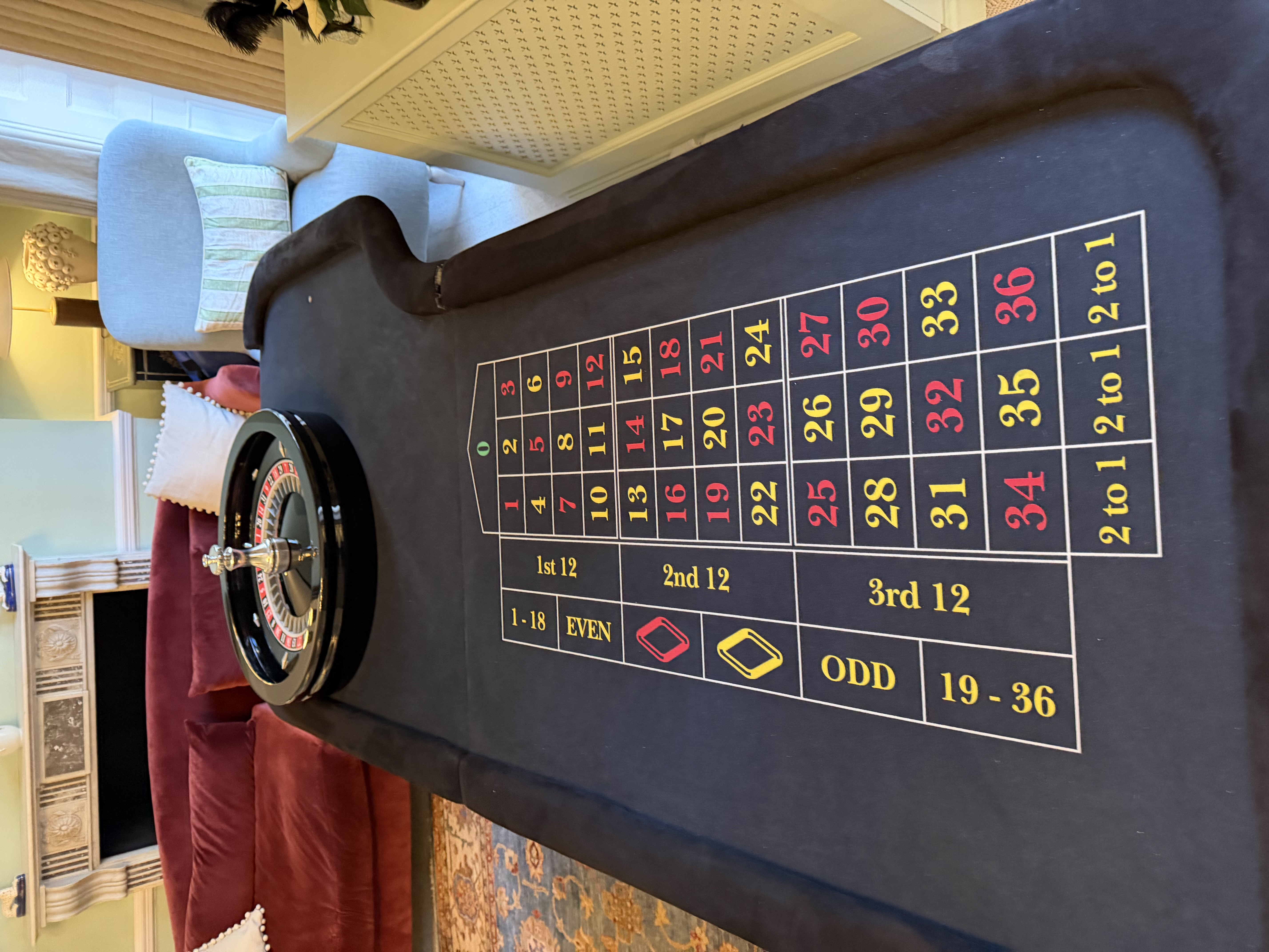 Roulette table hire — Premium Fun Casino, London, greater_london