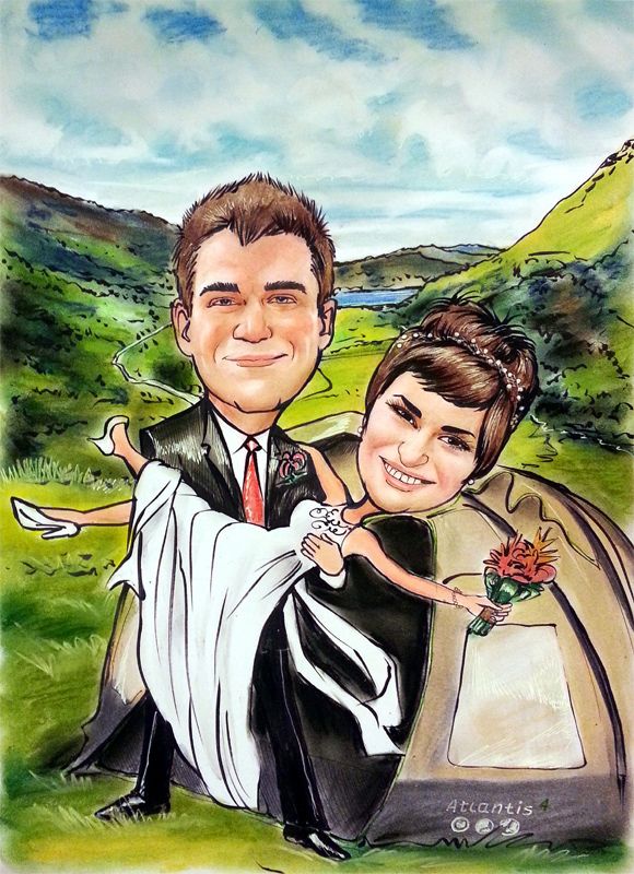 caricature form photos — Ivo the Caricaturist, London, city_of_london