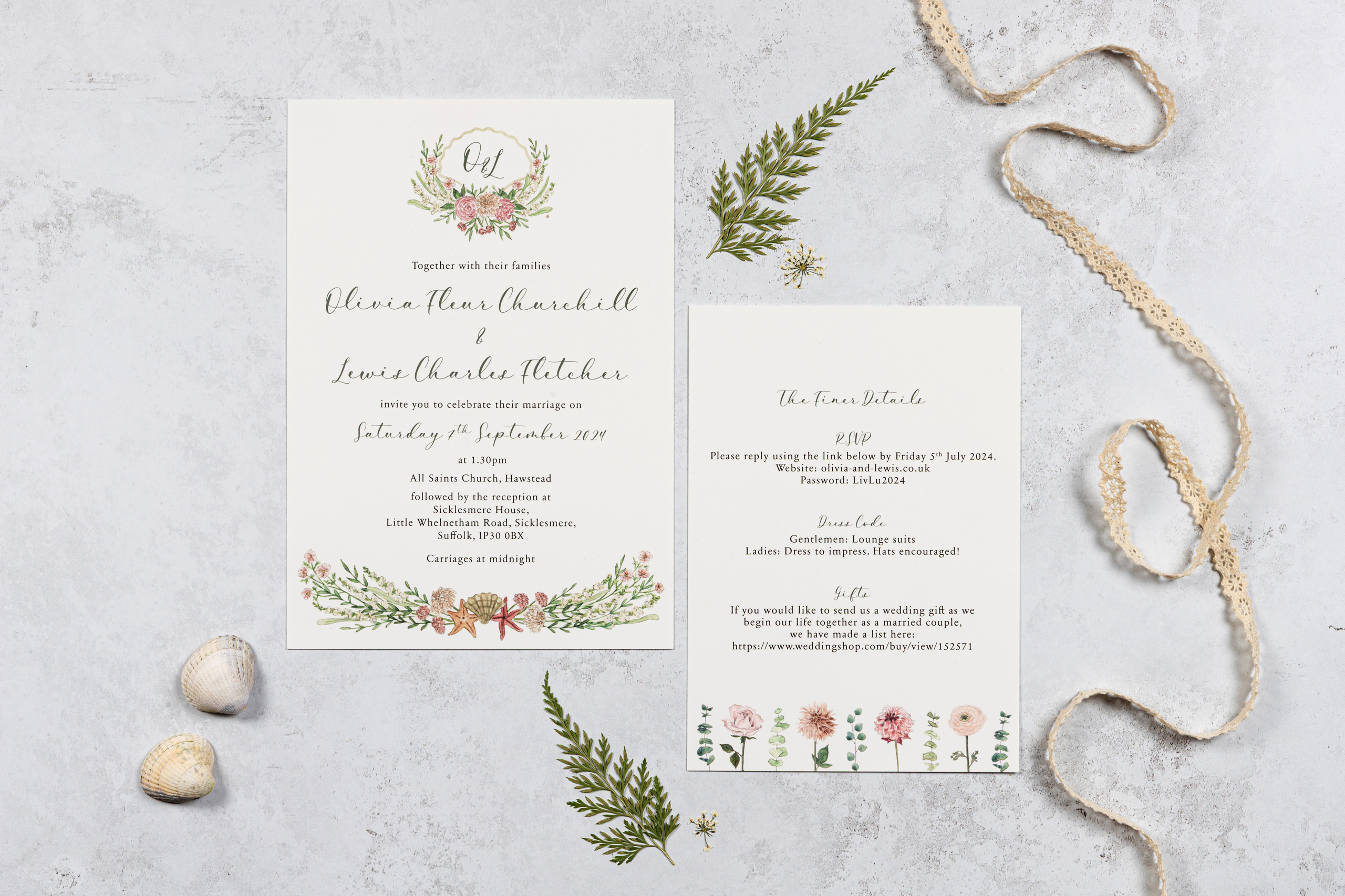 Sophie Botsford — wedding stationery in Penrith, cumbria (photo 6 of 8)