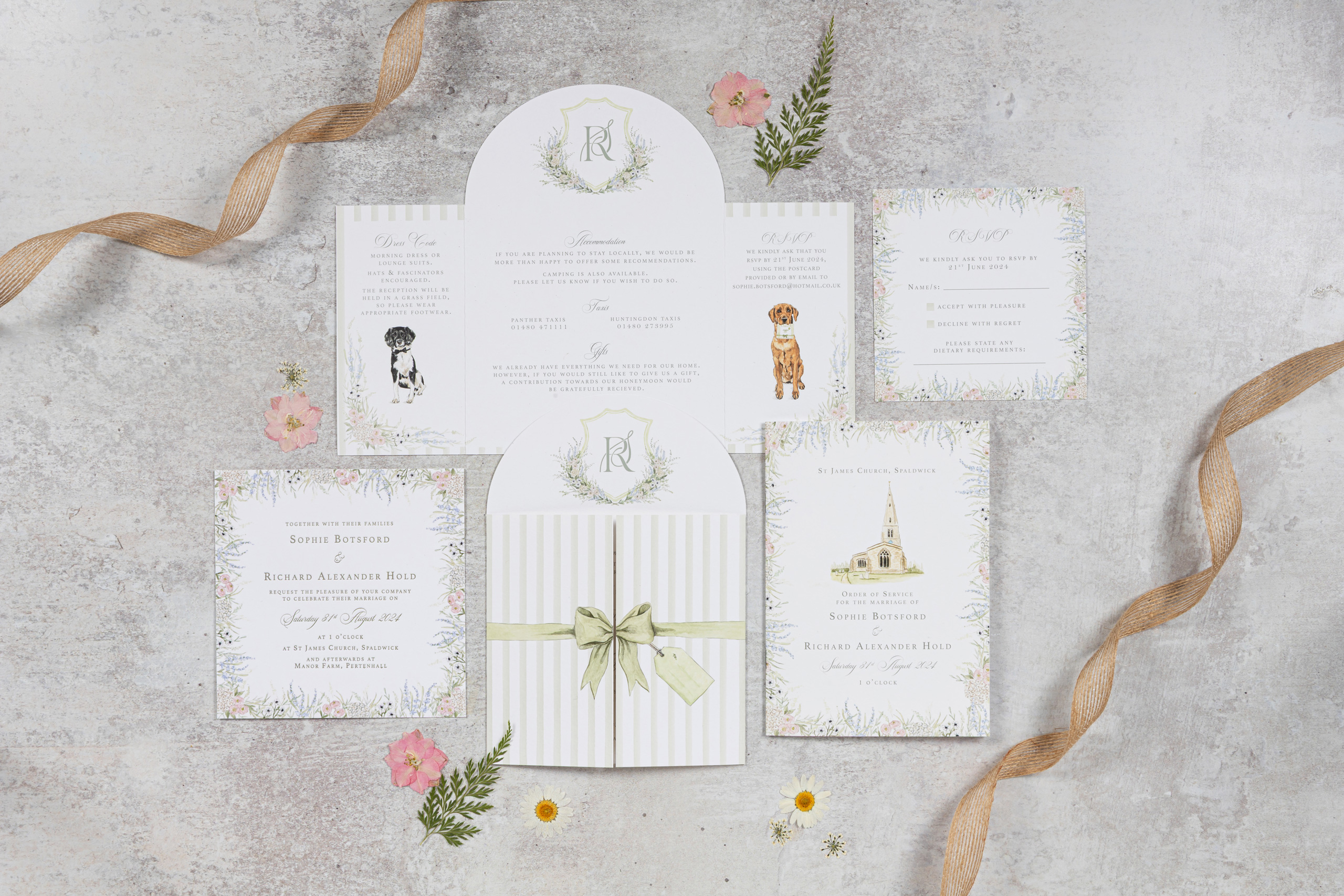 Sophie Botsford — wedding stationery in Penrith, cumbria