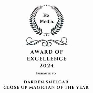 Award Winning. — Darren Snelgar Professional Close Up Magician. , Southampton, hampshire